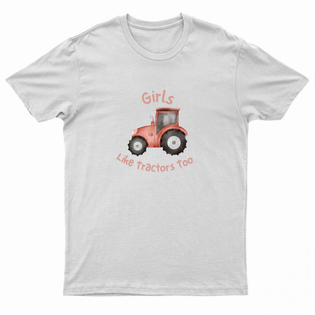 Urban Road Kids "GIRLS LIKE TRACTORS TOO" Printed T-Shirt – view 2