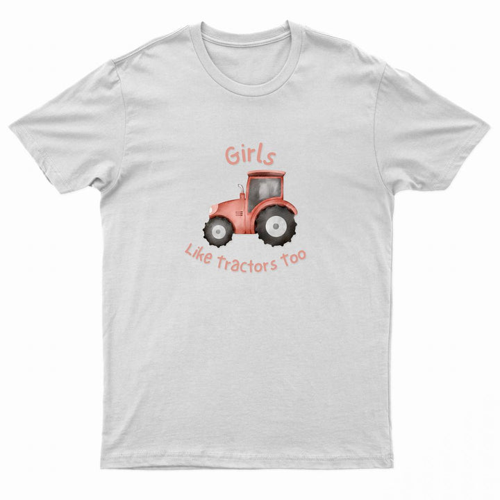 Urban Road Kids "GIRLS LIKE TRACTORS TOO" Printed T-Shirt – view 2