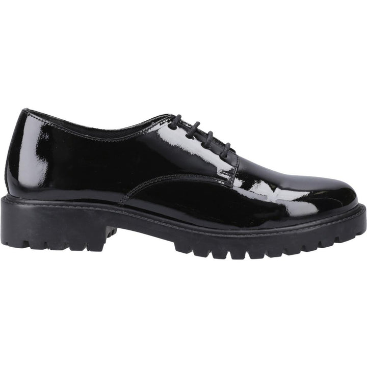 Hush Puppies Aubrey Lace Up Patent Snr – view 5