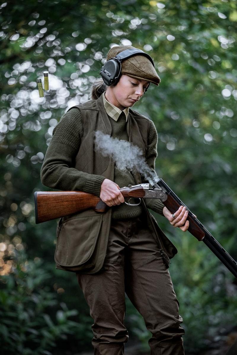 Harkila Skye shooting waistcoat W Willow green/Shadow