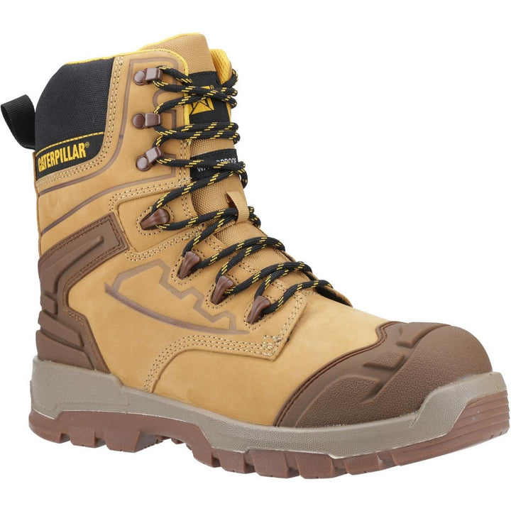Caterpillar STRIVER XL 8" Safety Boot Black/Honey/Yellow