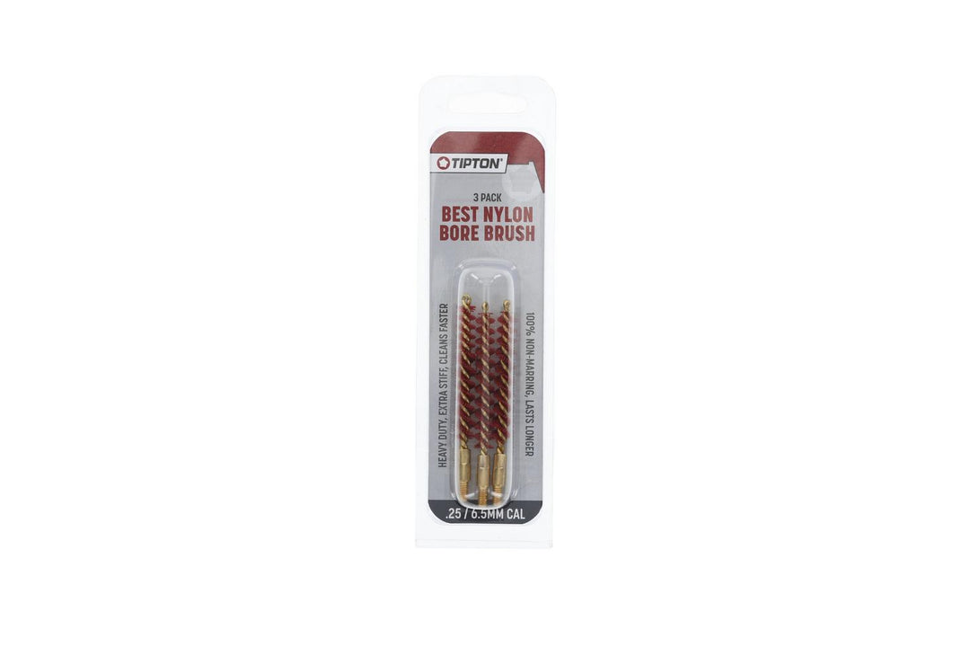 Tipton Nylon Best Bore Brush.25 Cal6.5mm 3pk