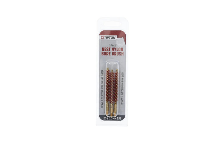 Tipton Nylon Best Bore Brush.25 Cal6.5mm 3pk