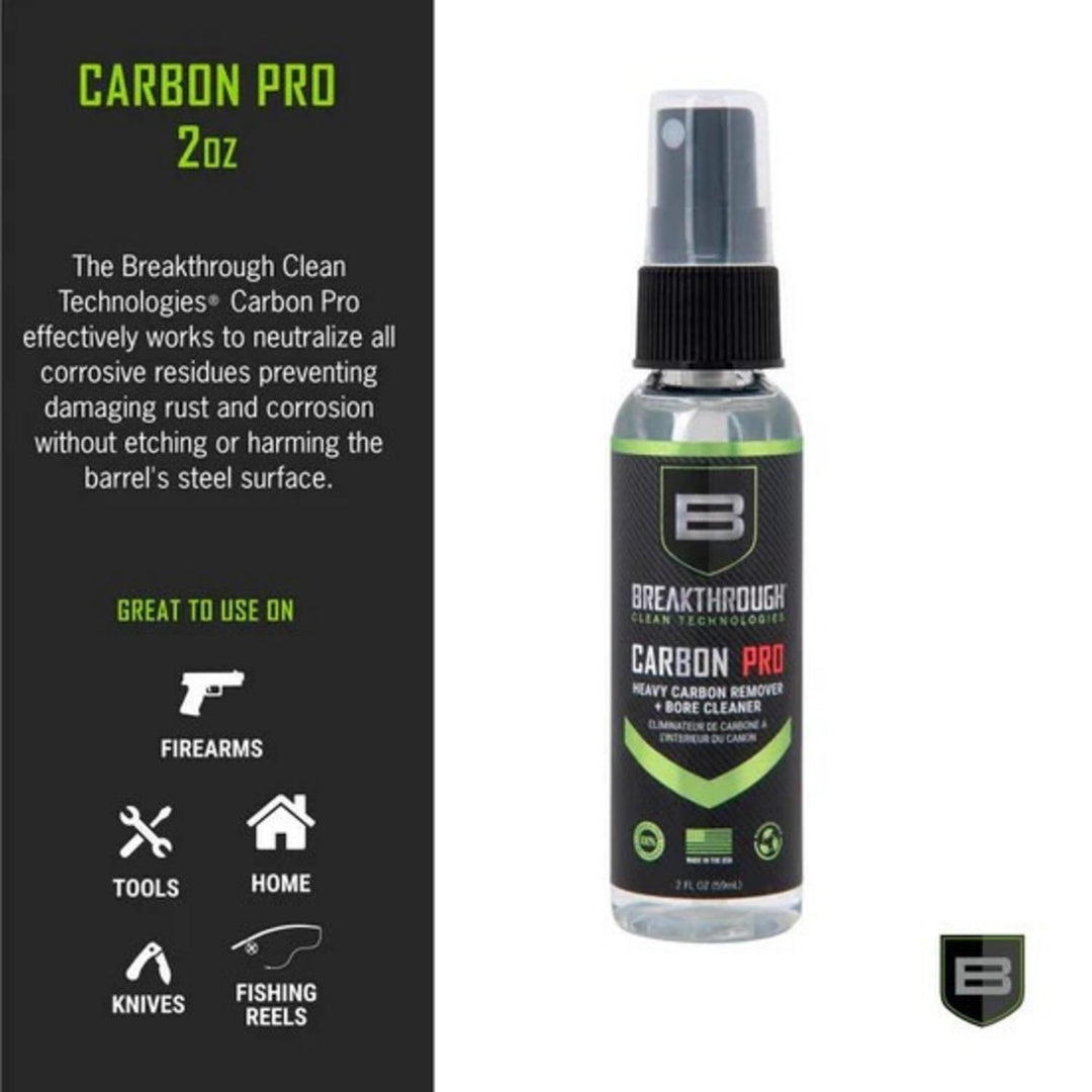 Breakthrough Clean Carbon Pro Heavy Carbon Remover 2oz Pump Spray