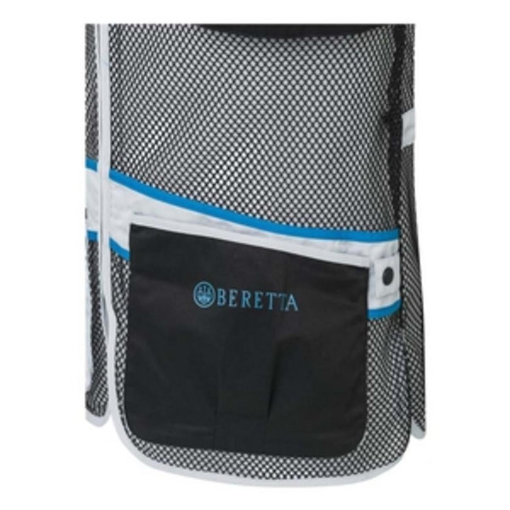 Beretta Full Mesh Vest Black & Blue Excell