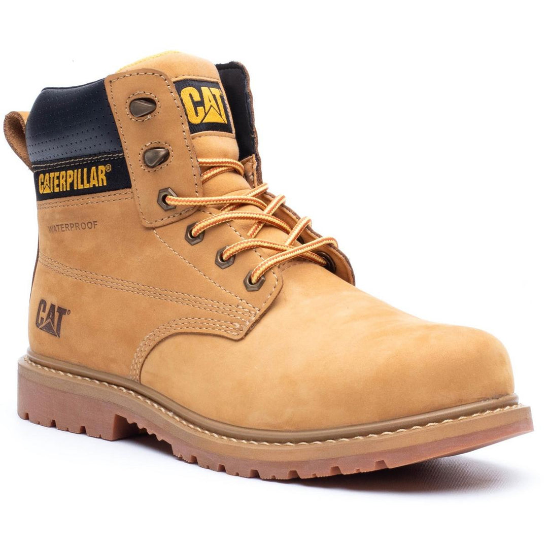 Caterpillar Silva Lace up Occupational Work Boot Honey