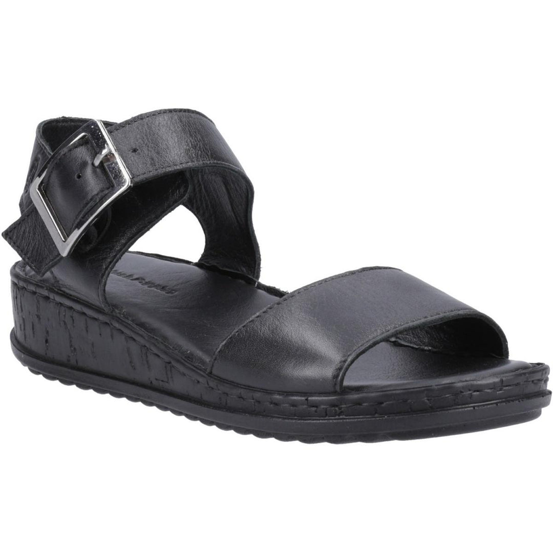 Hush Puppies Ellie Sandal Black/Black