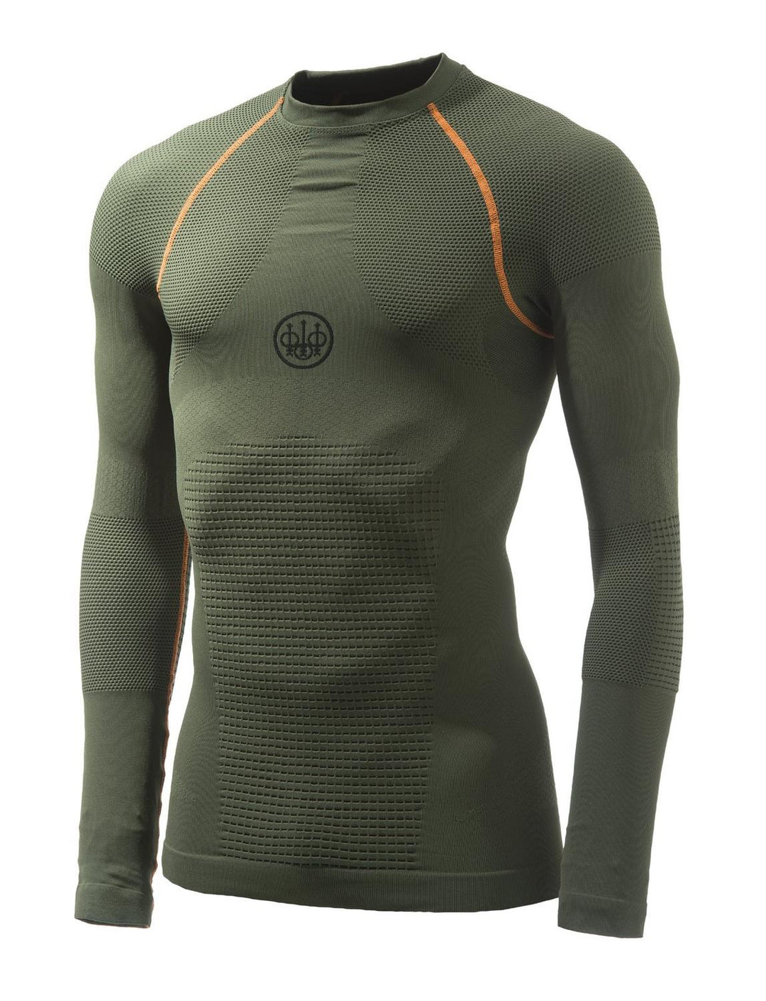 Beretta Body Mapping 3D Long Sleeve Base Layer Green – view 3
