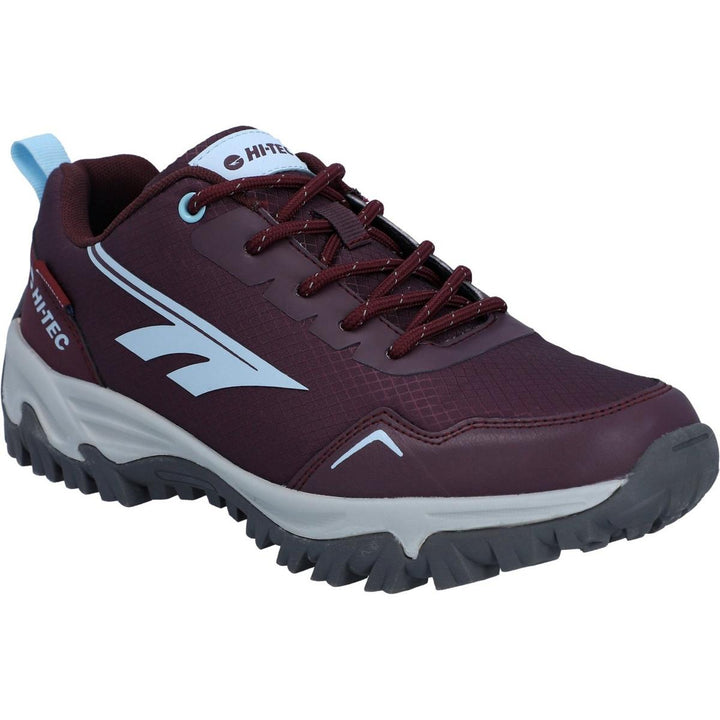 Hi-Tec JAGUAR WOMENS WP Trail Shoe Cherry/Moonstone