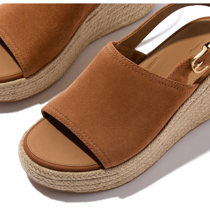 Fitflop Platfforms Wedge Deep Tan