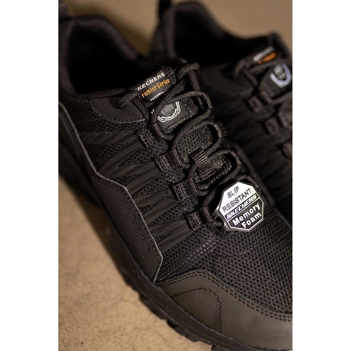 Skechers Workwear Fannter Occupational Shoe Black