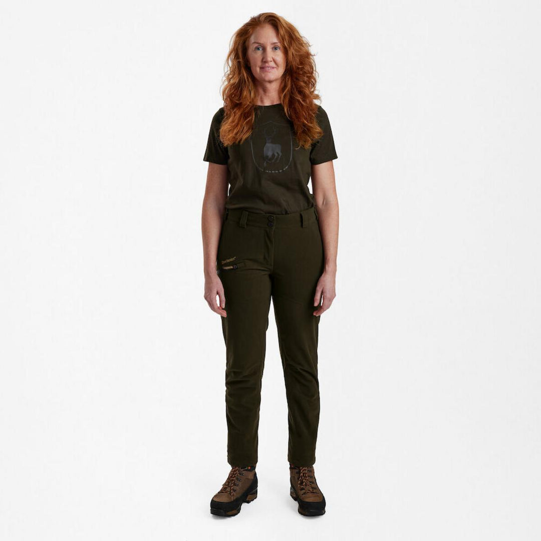 Deerhunter Lady Gabby Boot Trousers Peat
