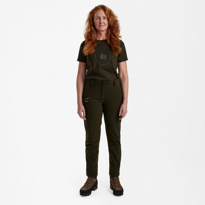 Deerhunter Lady Gabby Boot Trousers Peat