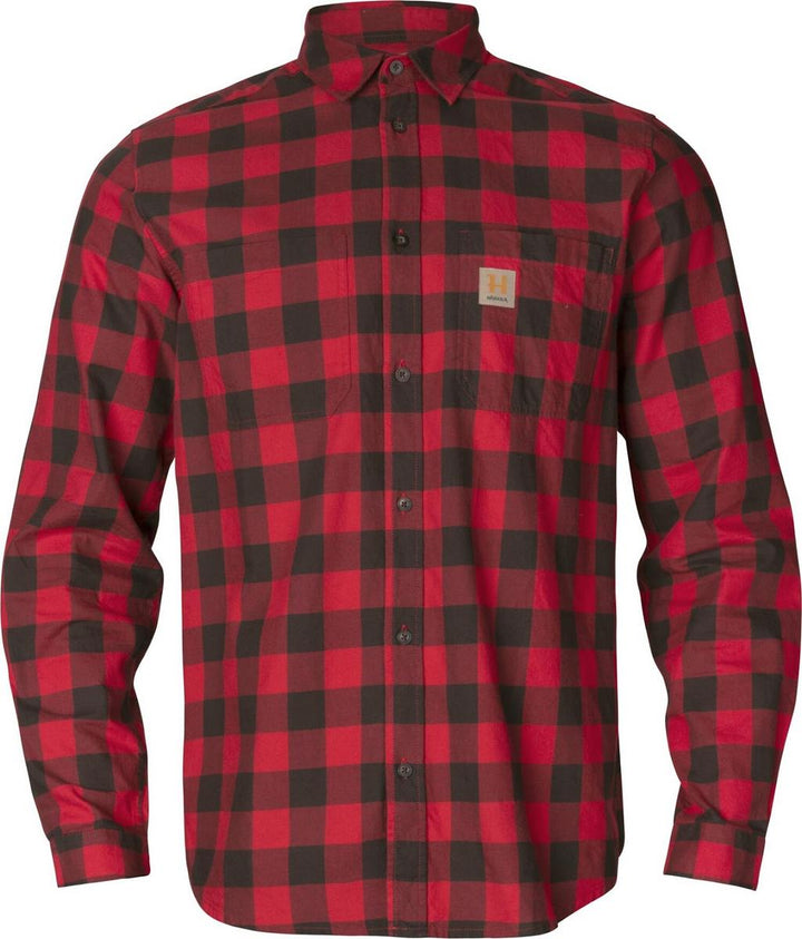 Harkila Härkila Scandinavian L/S shirt Red check