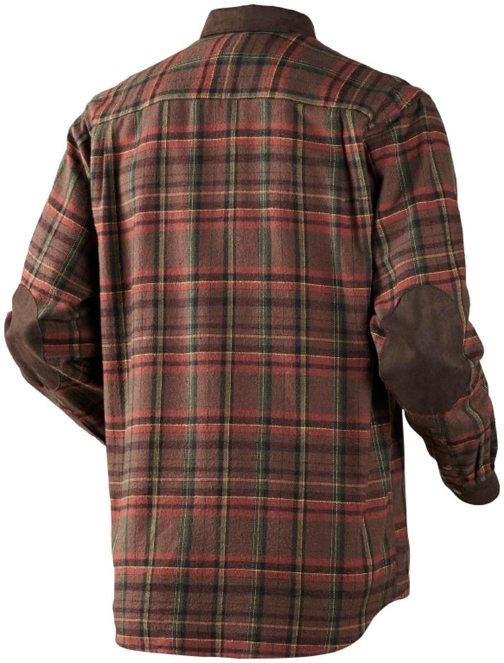 Harkila Pajala Shirt Red Check - Cotton Flannel