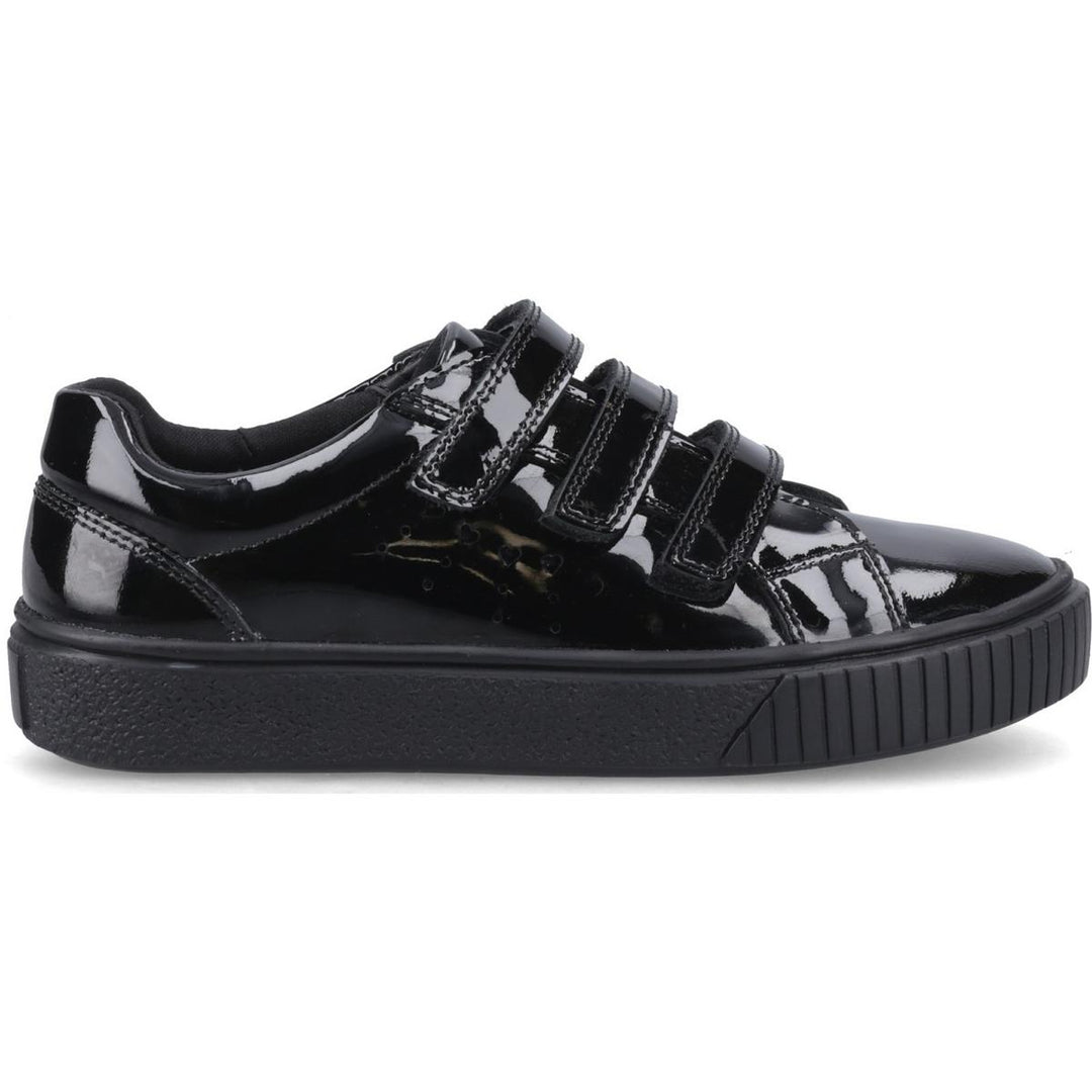 Hush Puppies ELSIE TOUCH FASTENING JN Black Patent – view 5