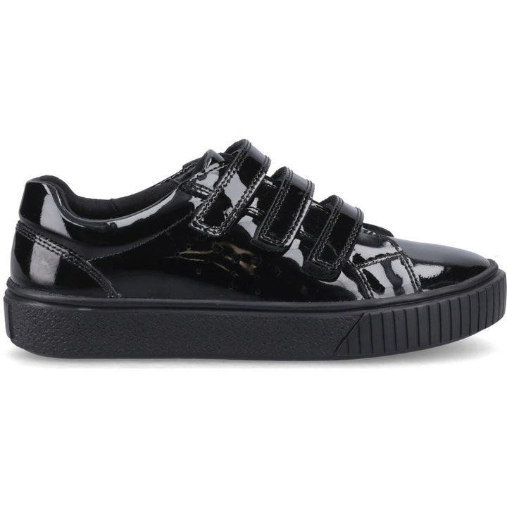 Hush Puppies ELSIE TOUCH FASTENING JN Black Patent – view 5
