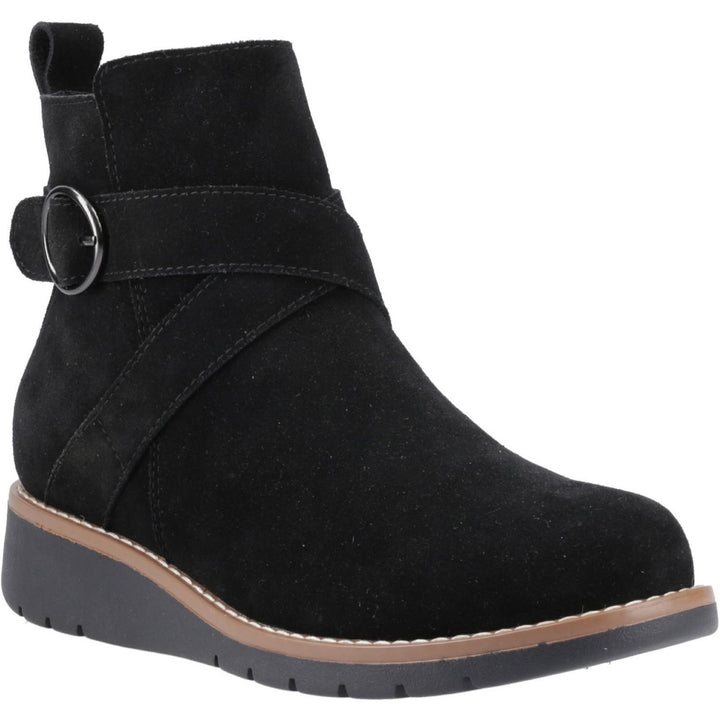 Lyra Buckle Boot Black