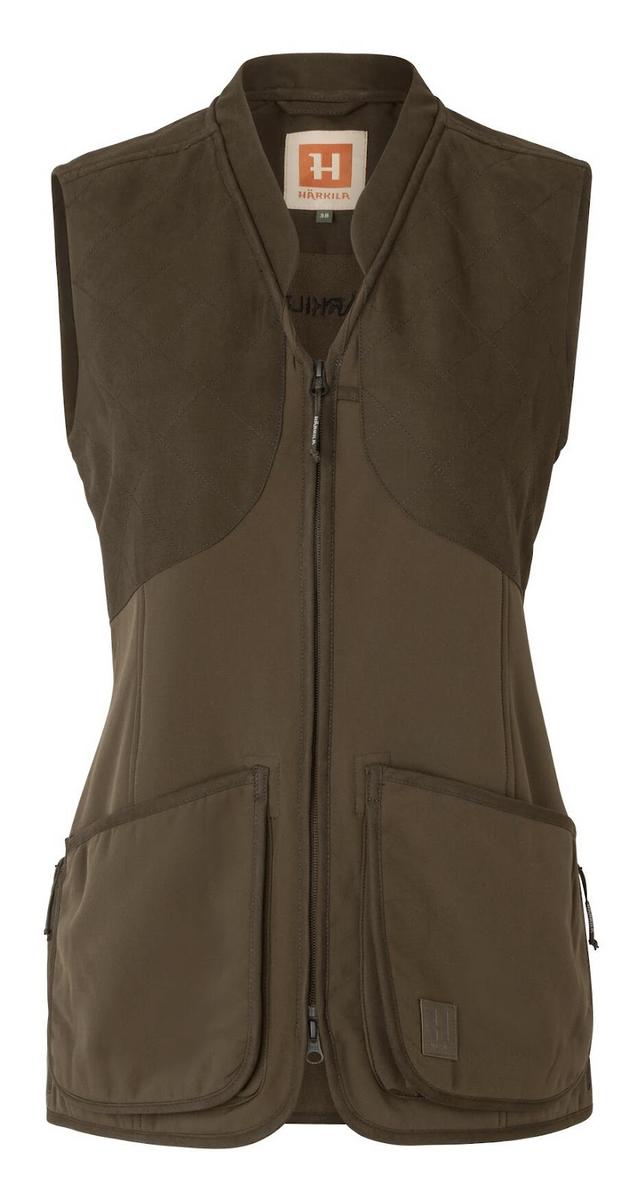 Harkila Skye shooting waistcoat W Willow green/Shadow