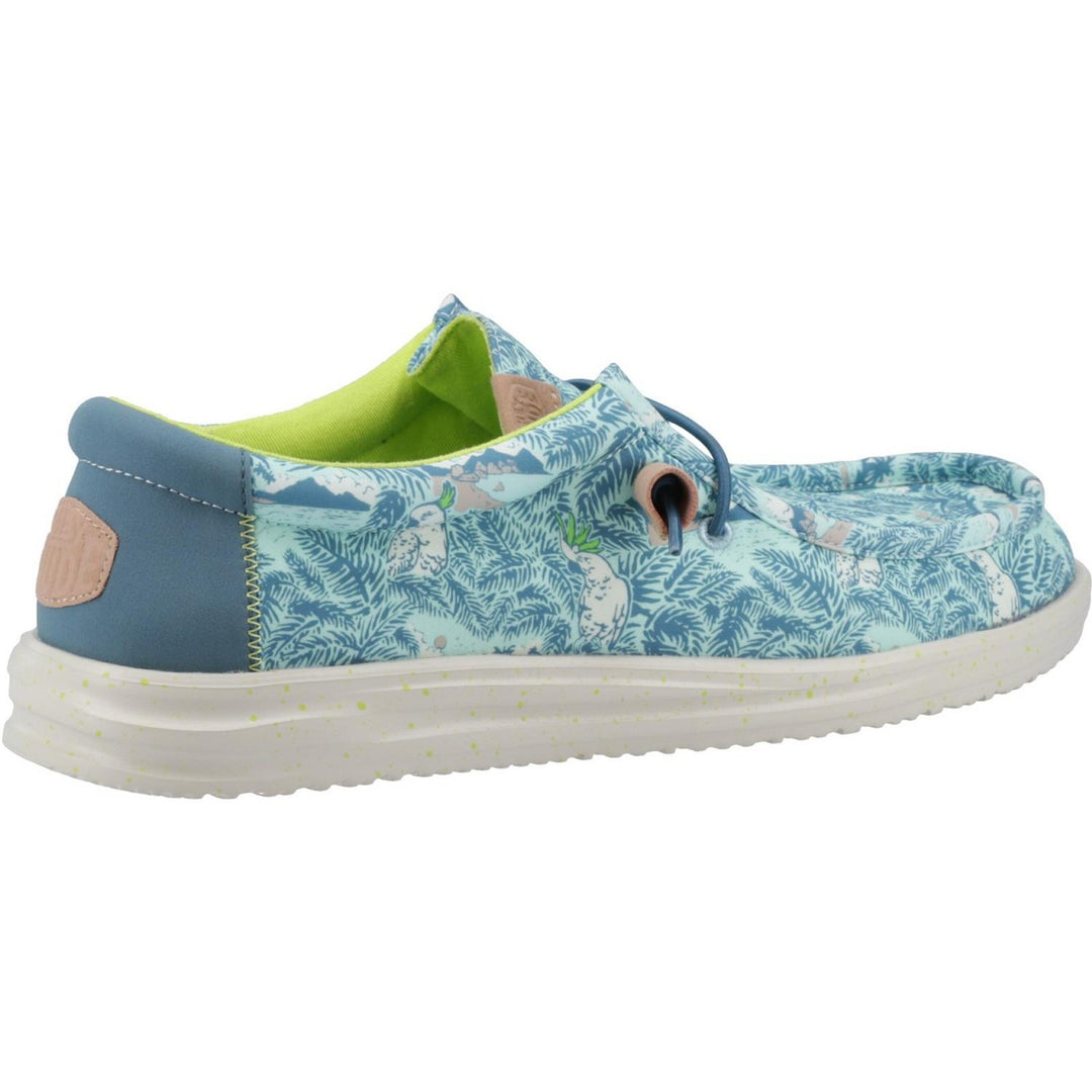 HEYDUDE Wally H2O Tropical Shoe Blue Tropical – view 5