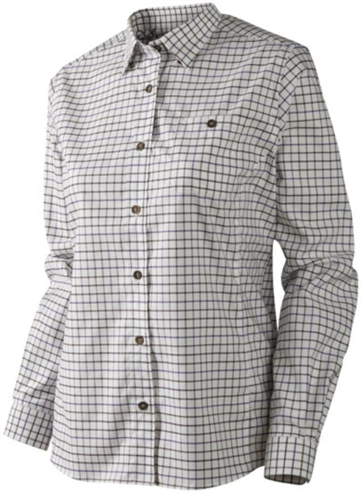 Harkila Lancaster Lady L/S Shirt Blackberry Check