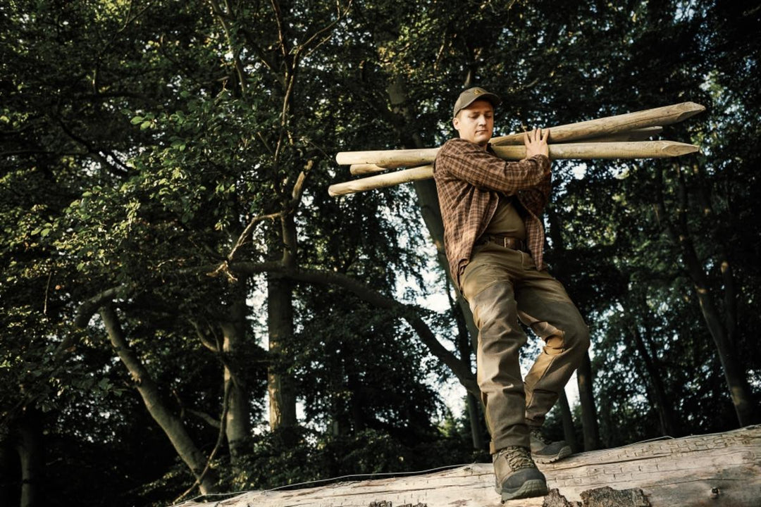 Seeland Outdoor reinforced trousers Pine green