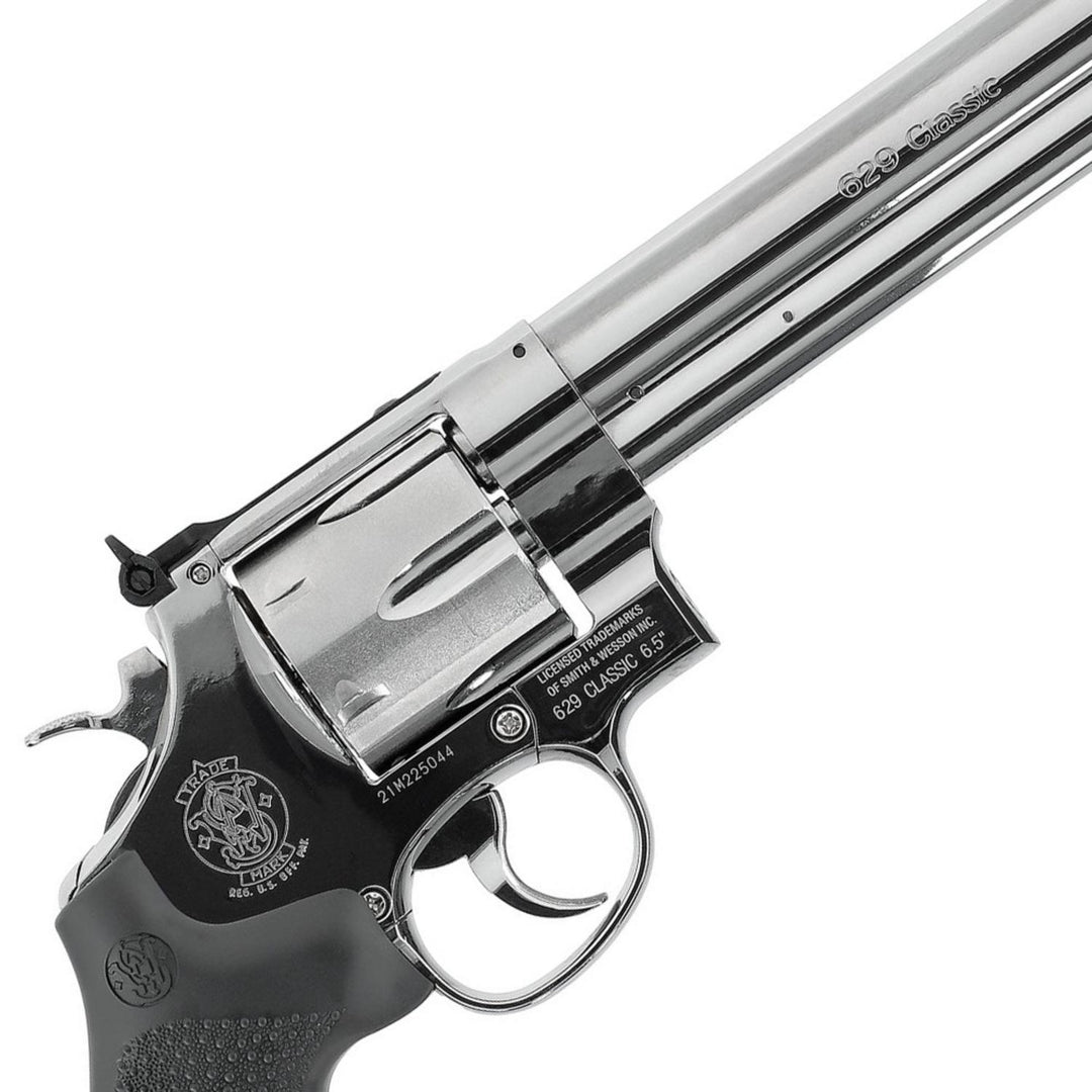 Smith & Wesson 629 Classic 6.5 Inch Nickel/Black.177 BB 5.8387