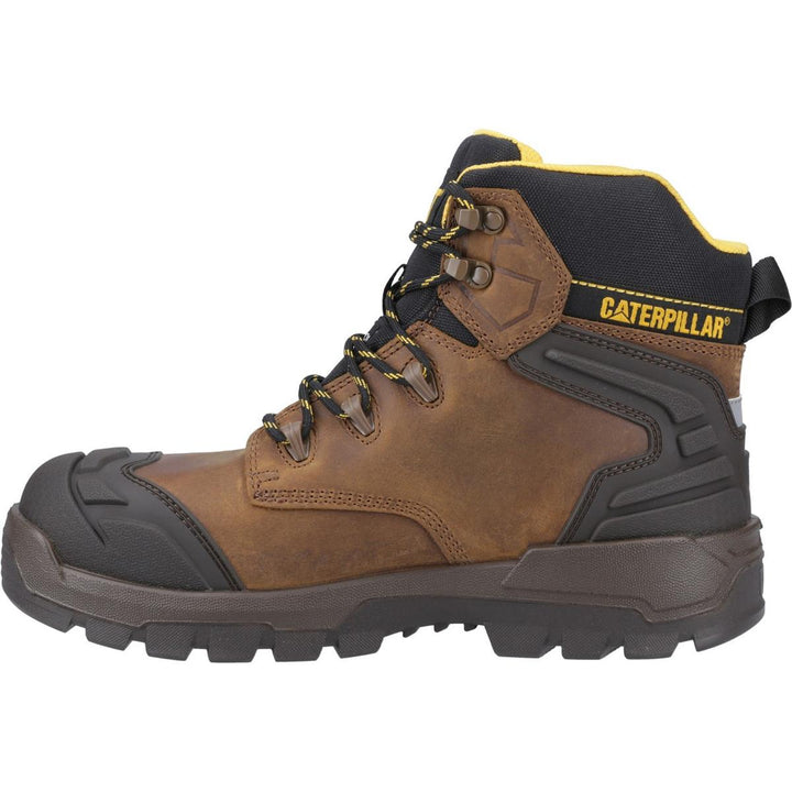 Caterpillar STRIVER XL 6" Safety Boot Dark Beige/Black/Yellow