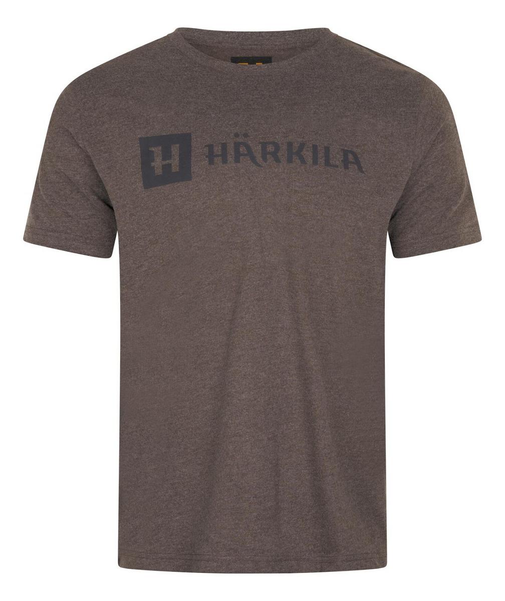 Harkila Härkila Identity S/S t-shirt Brown melange