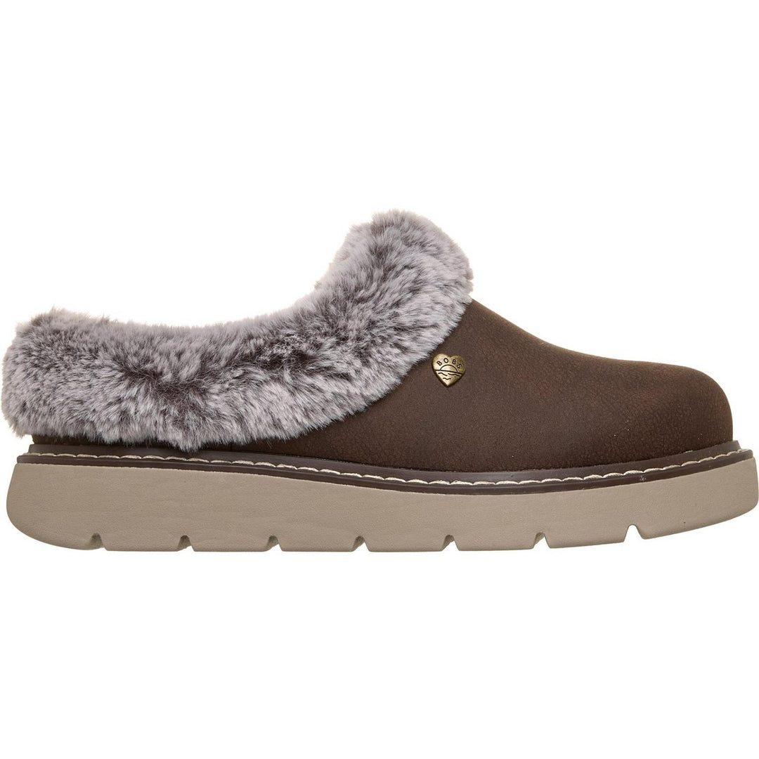 Keepsakes Lite Cozy Blend Slippers Chocolate