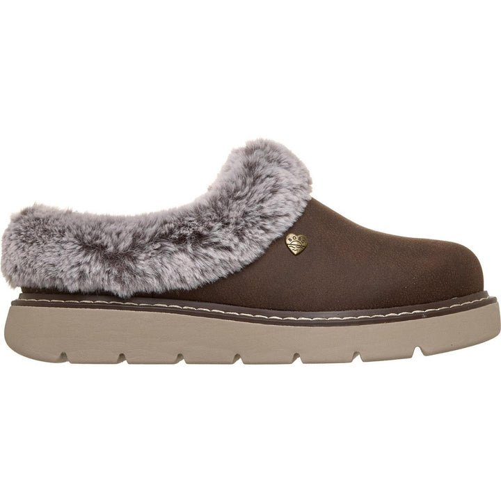 Keepsakes Lite Cozy Blend Slippers Chocolate