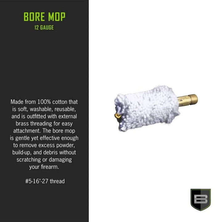 Breakthrough Clean Cotton Bore Mop 12 Gauge