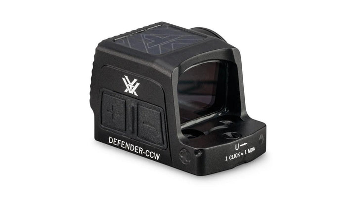 Vortex Defender-CCW™ Enclosed Solar Micro Red Dot 3 MOA