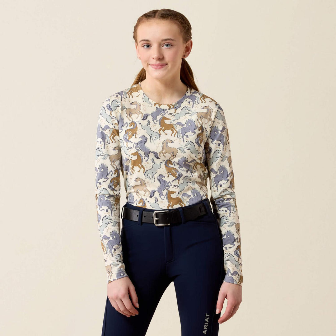 Ariat Youth Horsin Around Long Sleeve T-Shirt