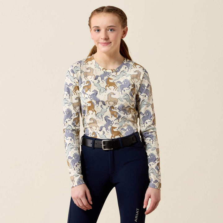 Ariat Youth Horsin Around Long Sleeve T-Shirt