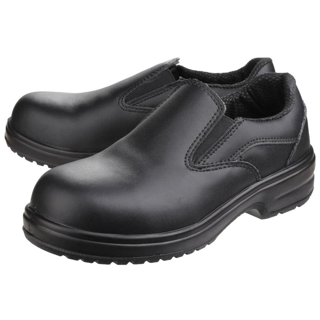 Amblers Safety FS94C Lightweight Slip on Safety Shoe Black