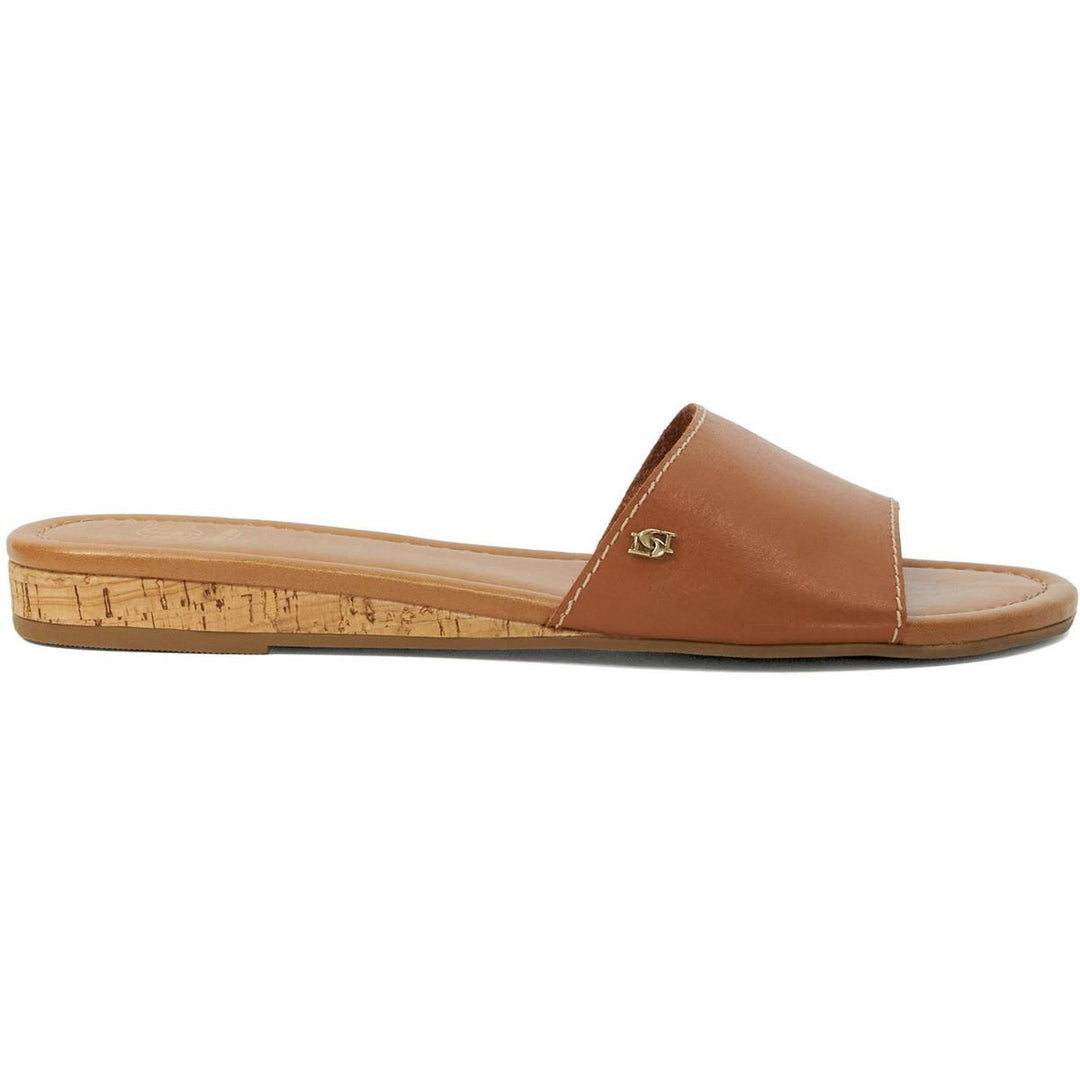 Dune Lino Sandal Tan