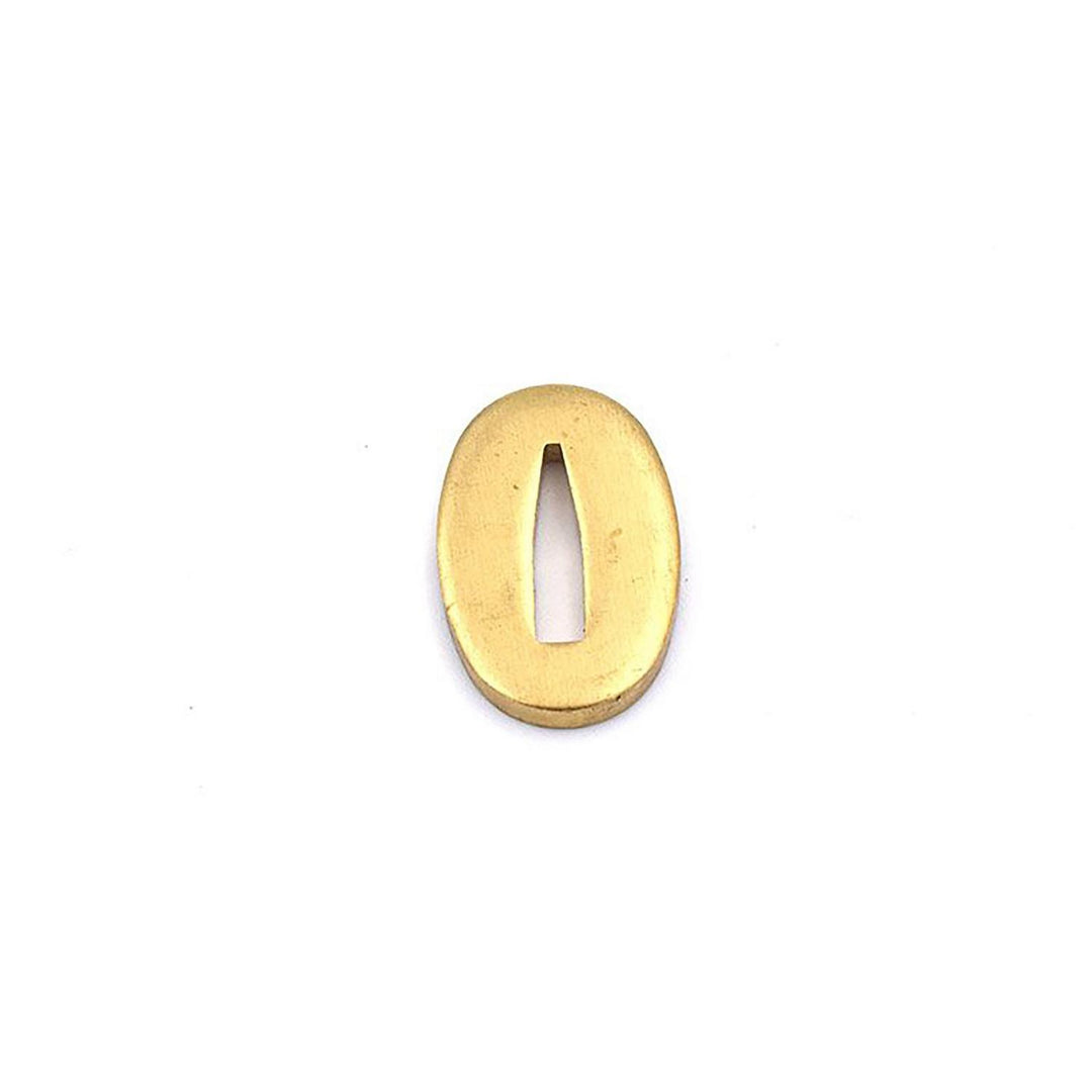 Laurin Metalli Bolster Brass Shaped