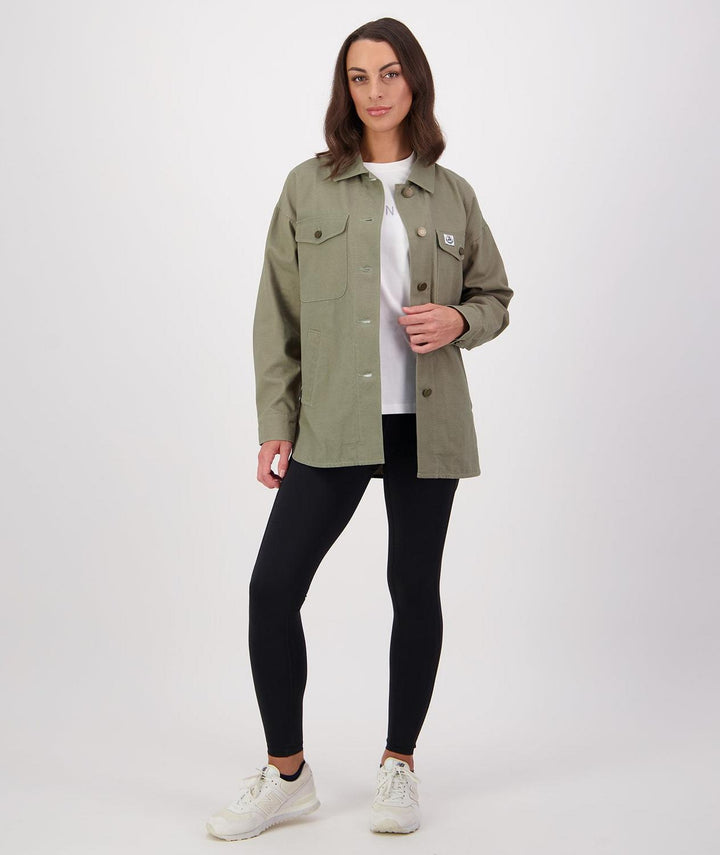 Swanndri Women's Harbourage Canvas Shacket