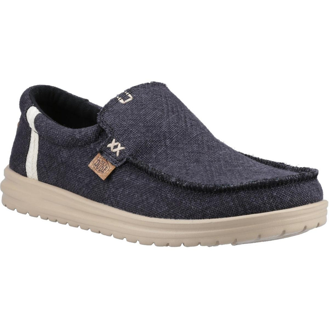 HEYDUDE Mikka Jute Shoes Black/Irish