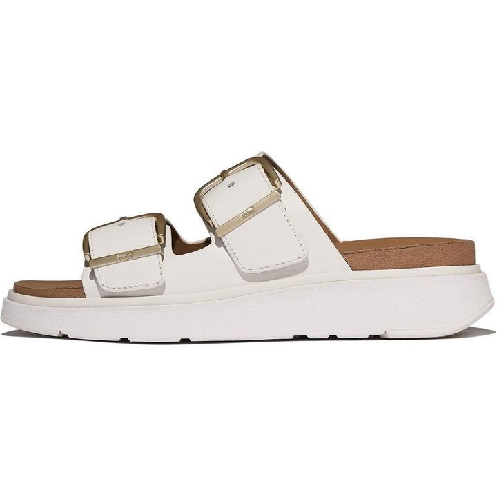 Fitflop Gen-FF Two-Bar Slides Urban White
