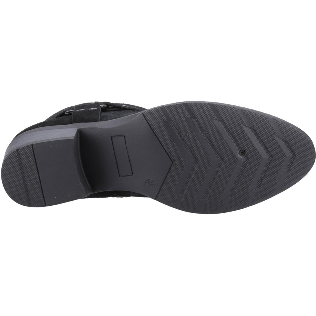 Iria Buckle Boot Black
