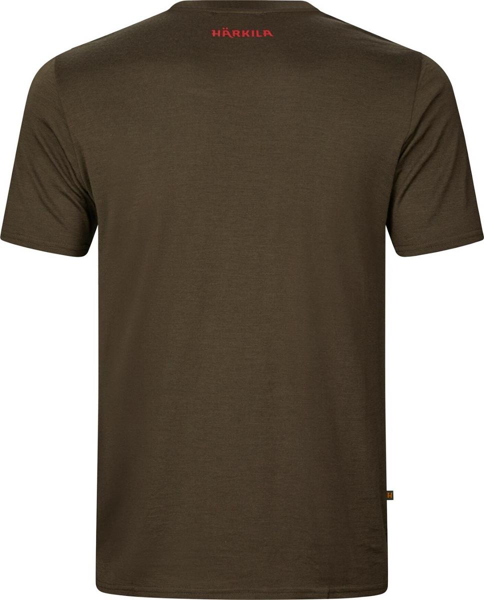 Harkila Härkila Game S/S t-shirt Willow green moose – view 2