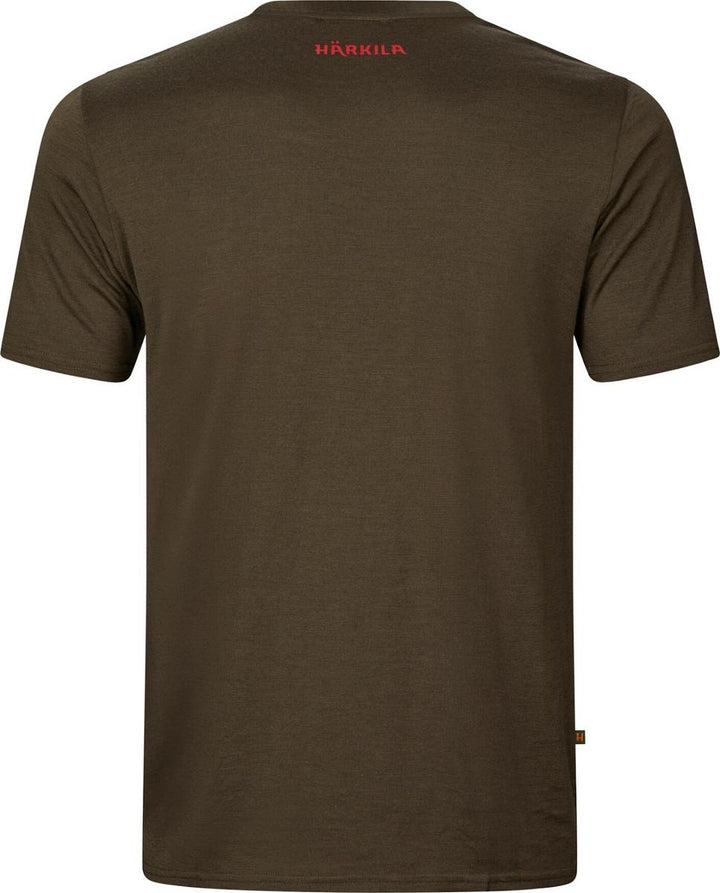 Harkila Härkila Game S/S t-shirt Willow green moose – view 2
