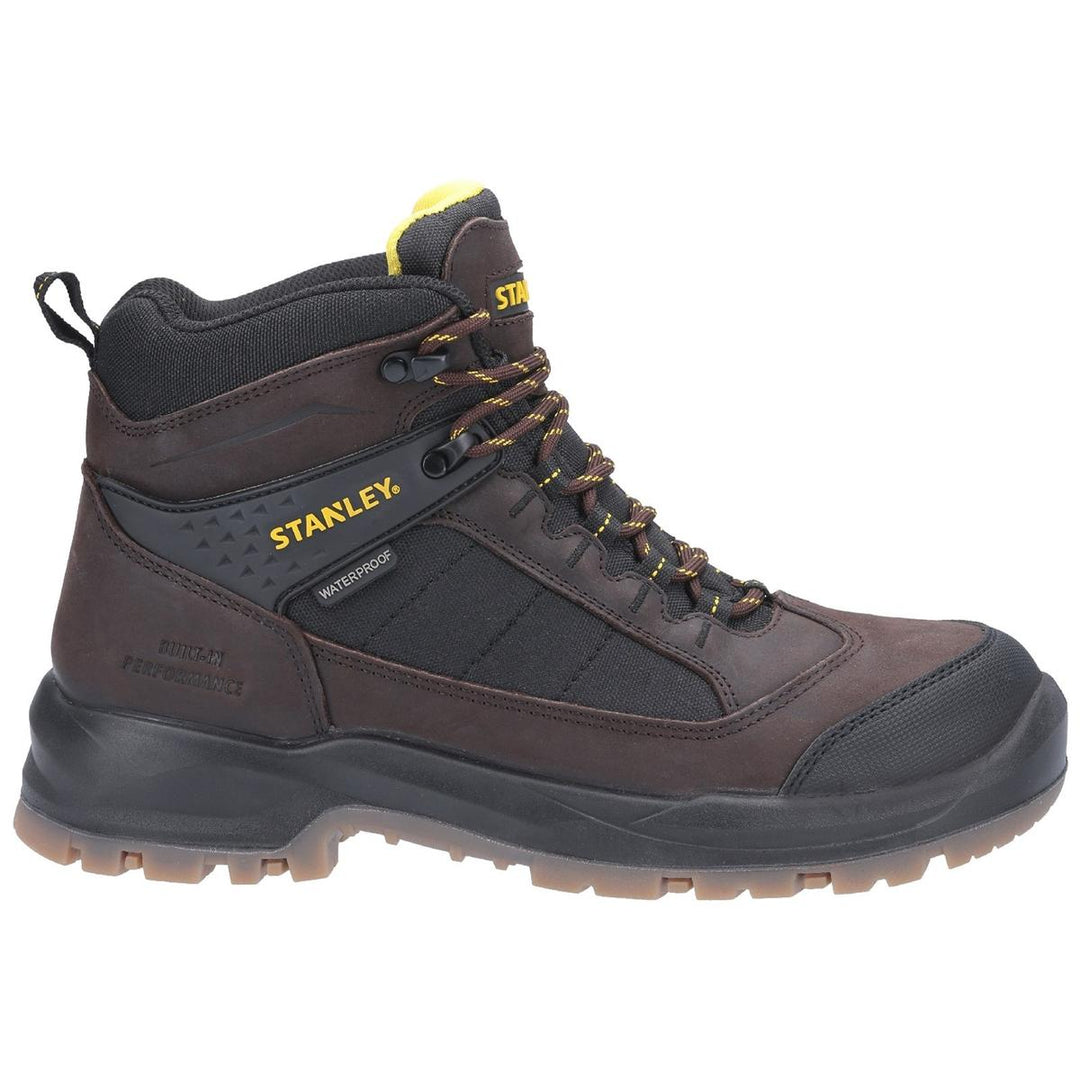 Stanley Berkeley Full Lace Up Safety Boot Brown