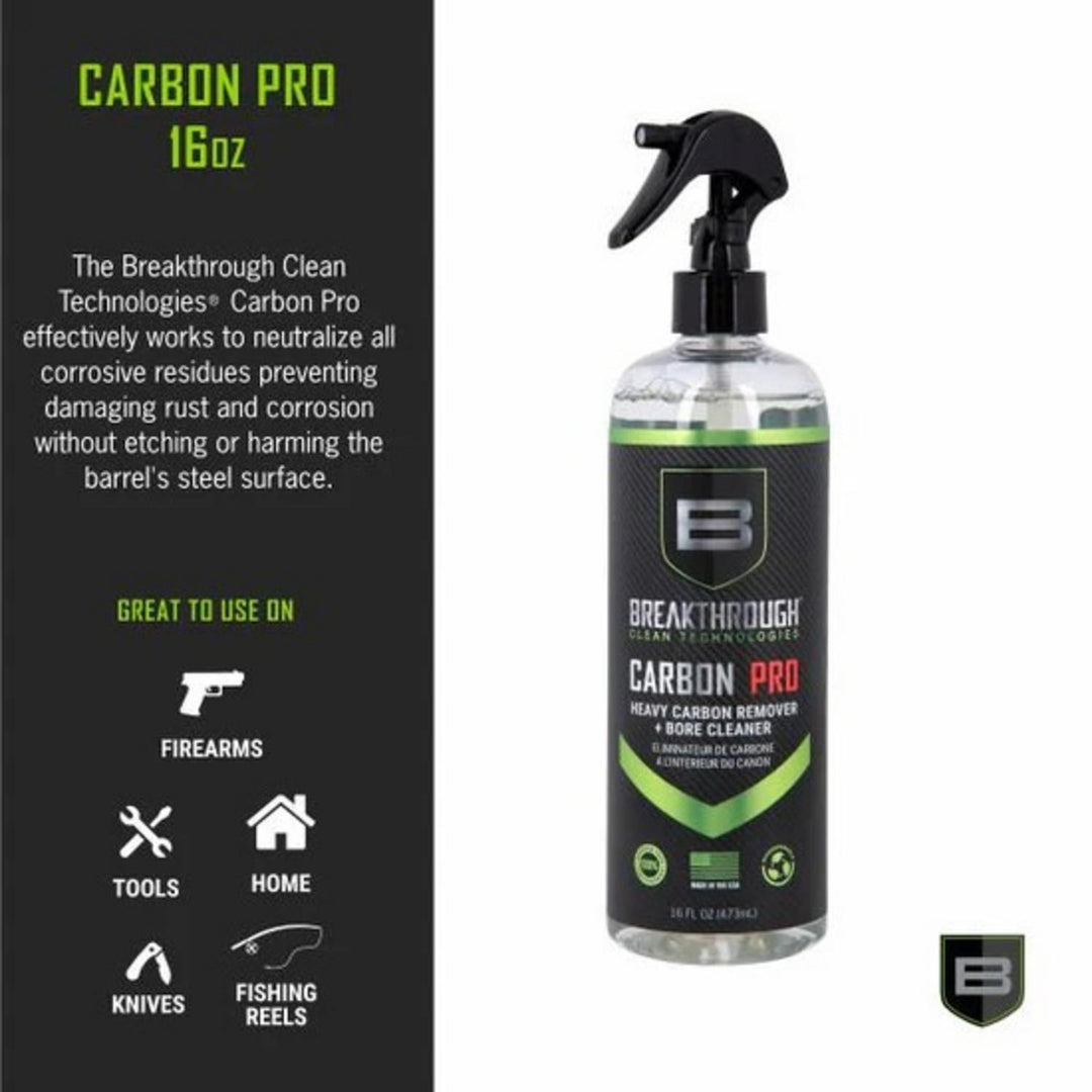 Breakthrough Clean Carbon Pro Heavy Carbon Remover 16oz Pump Spray