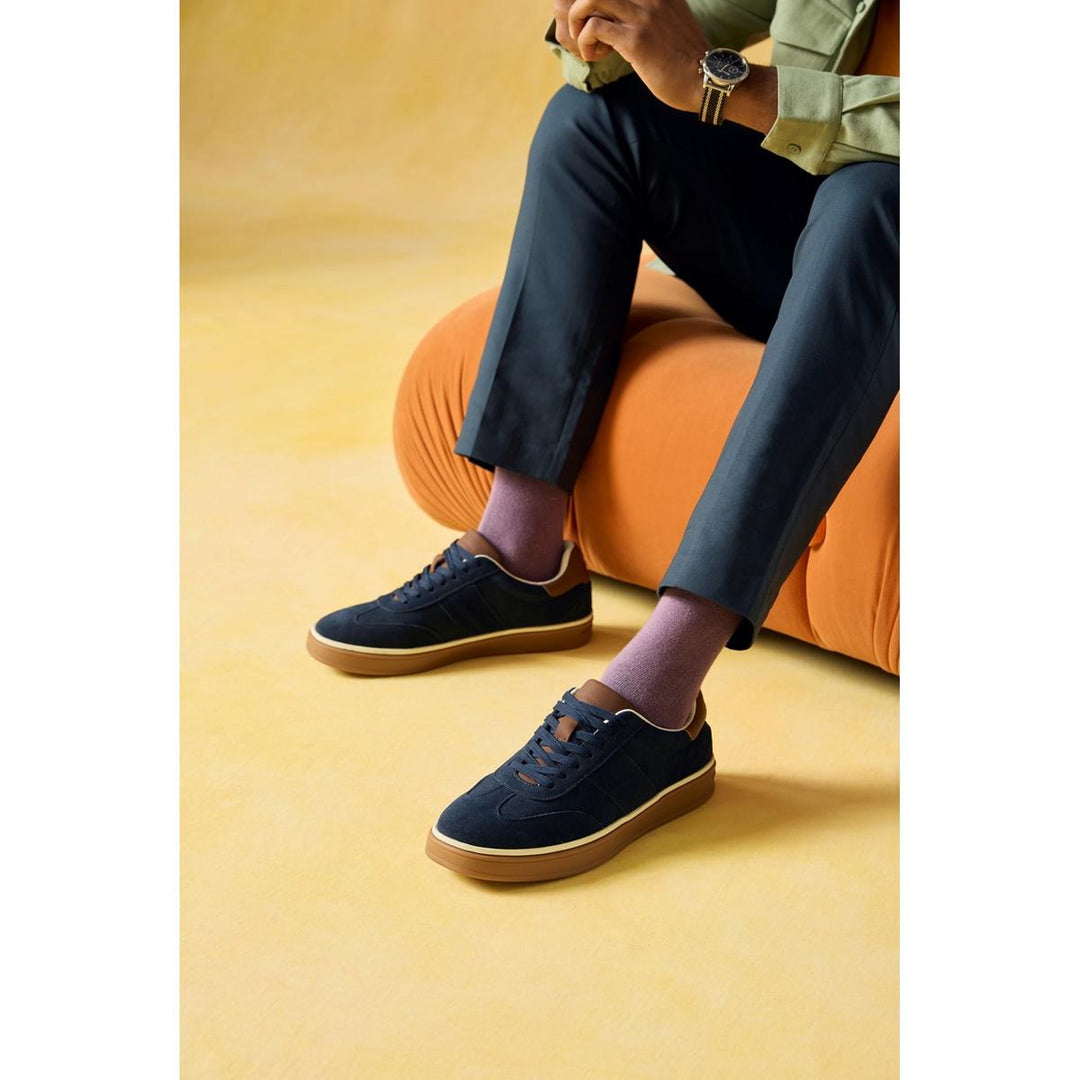 Hush Puppies Carlos Suede Trainer – view 7