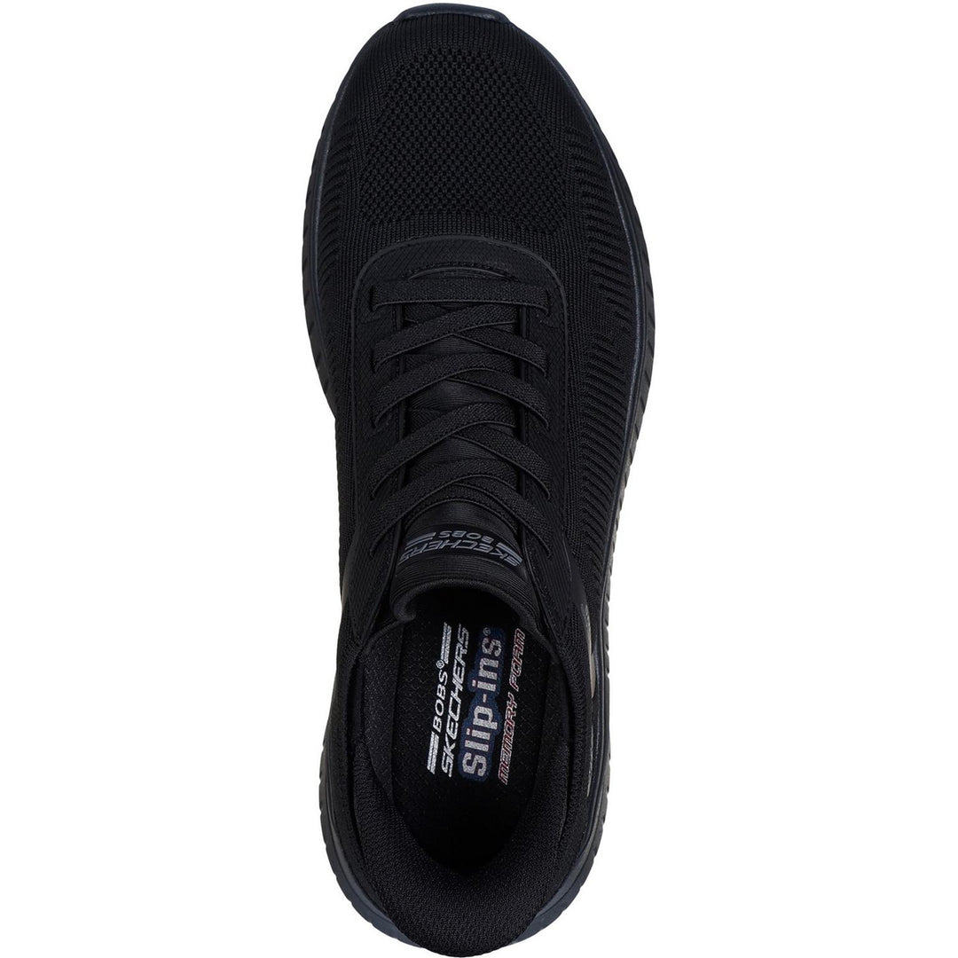 BOBS Sport Squad Chaos Solid Step Shoe Black / Black Sole