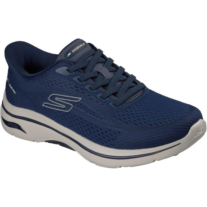 Skechers GO WALK Arch Fit 2.0 Percy Trainer Navy/Grey