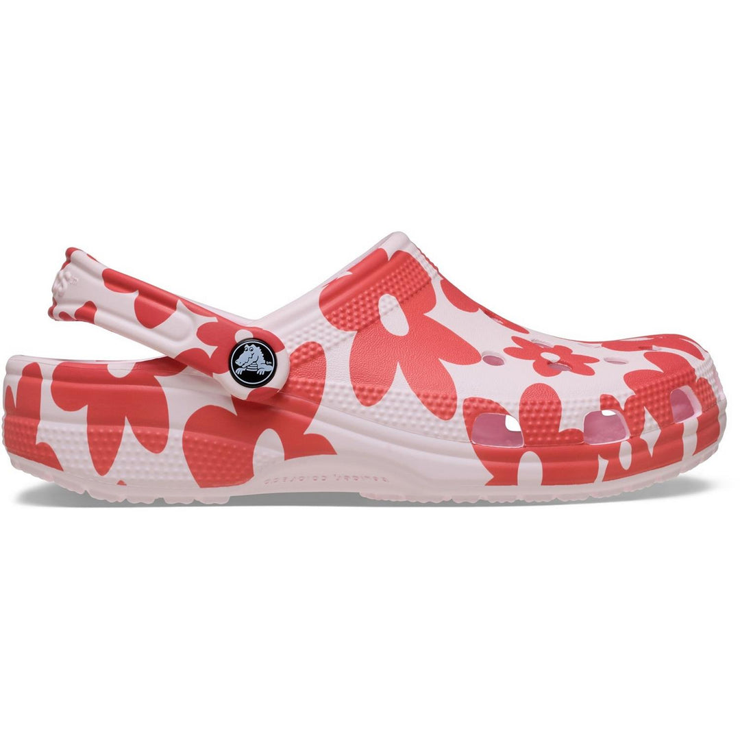 Classic Pop Petals Clog Bubble Ice/Multi